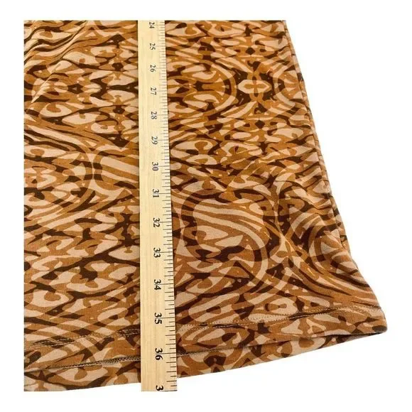 The Territory Ahead V-Neck Long Sleeve Cotton Print Dress Womens L - Picture 7 of 9